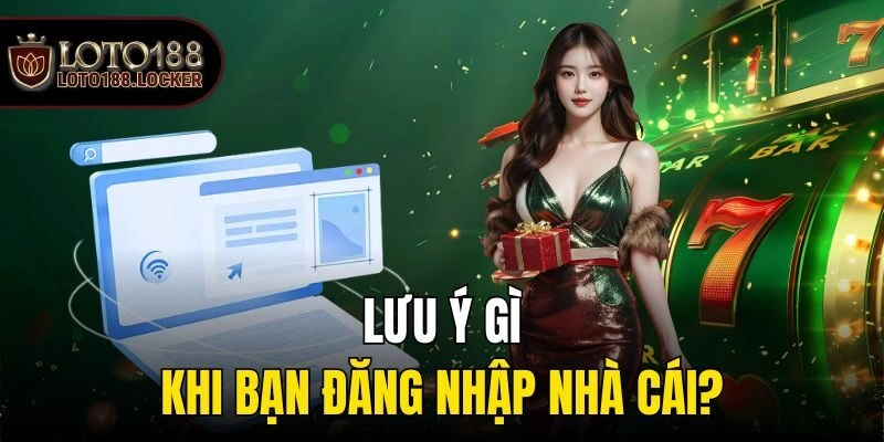 Lưu ý gì khi bạn đăng nhập nhà cái?